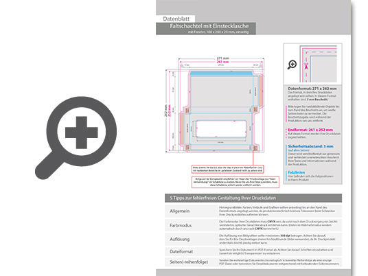 Product Bild faltschachtel_(10_cm_x_20_cm_x_2_cm)_einseitig_bedruckt_4_0-farbig_mit_geklebtem_fenster