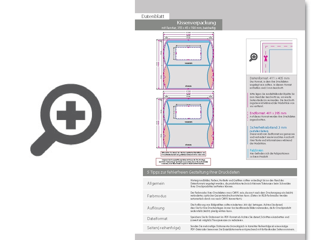 Product Bild kissenverpackung_(35_5_cm_x_4_5_cm_x_19_cm)_beidseitig_bedruckt_4_4-farbig_mit_geklebtem_fenster