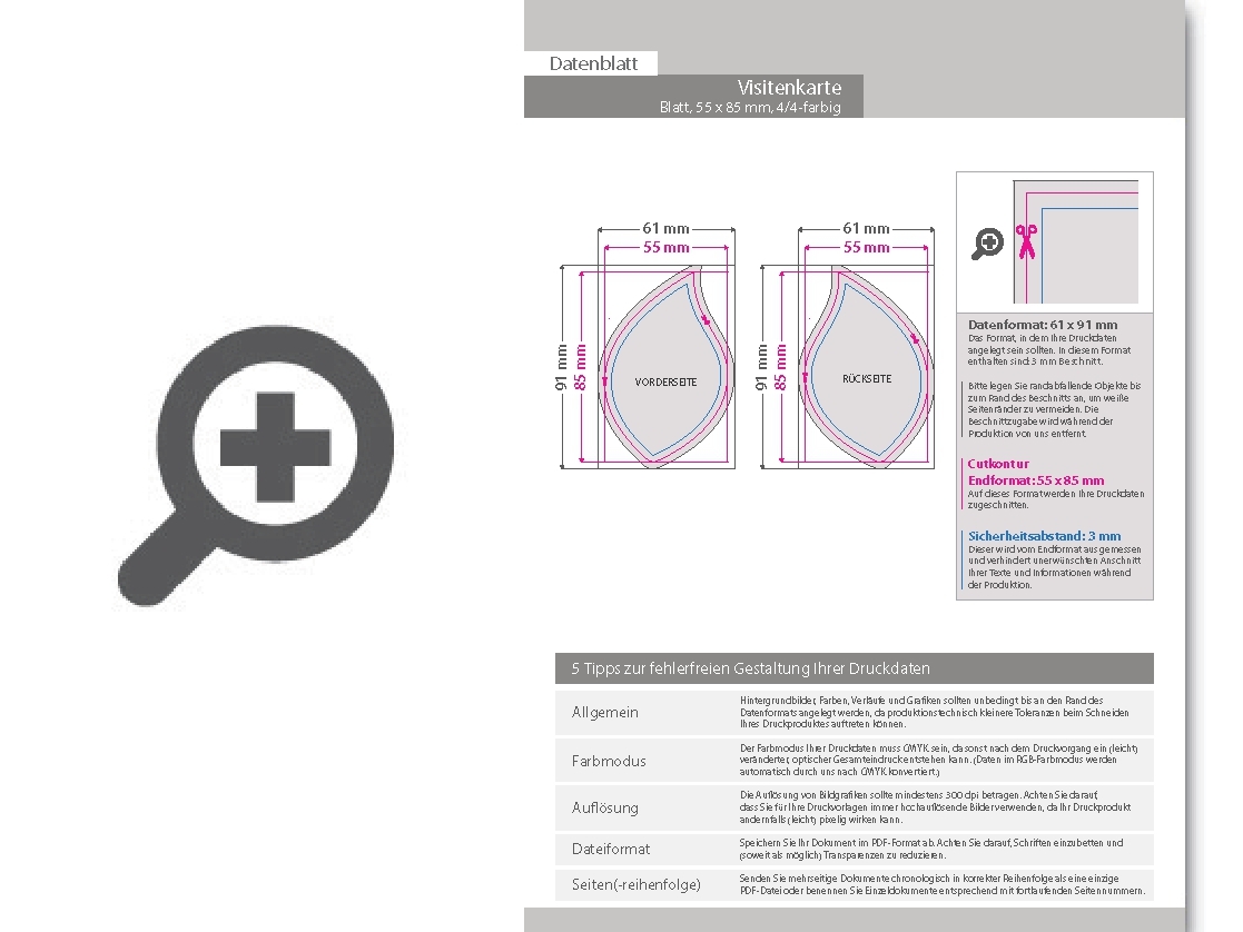 Product Bild visitenkarte_blatt__55_x_85_mm__2-seitig__4_4-farbig_cmyk