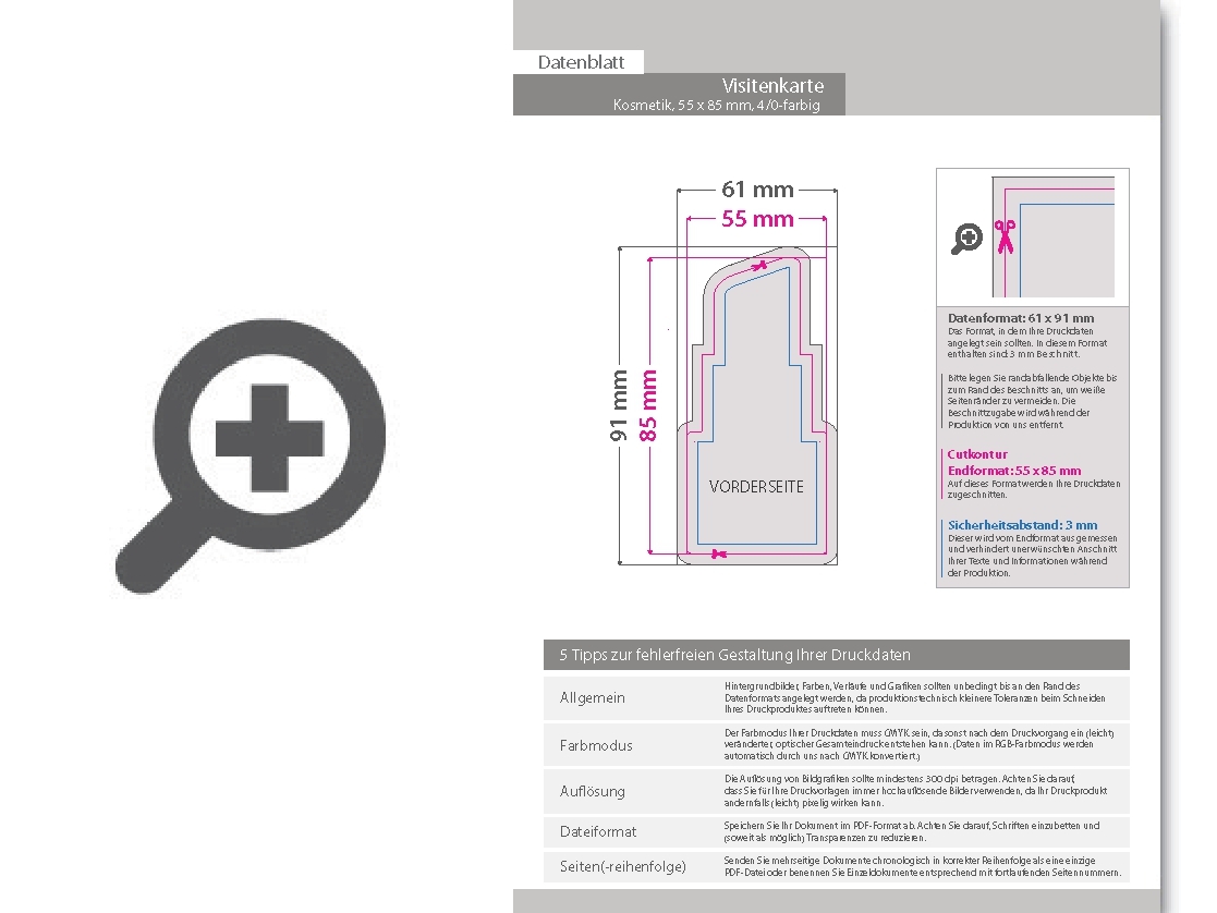 Product Bild visitenkarte_kosmetik__55_x_85_mm__1-seitig__4_0-farbig_cmyk
