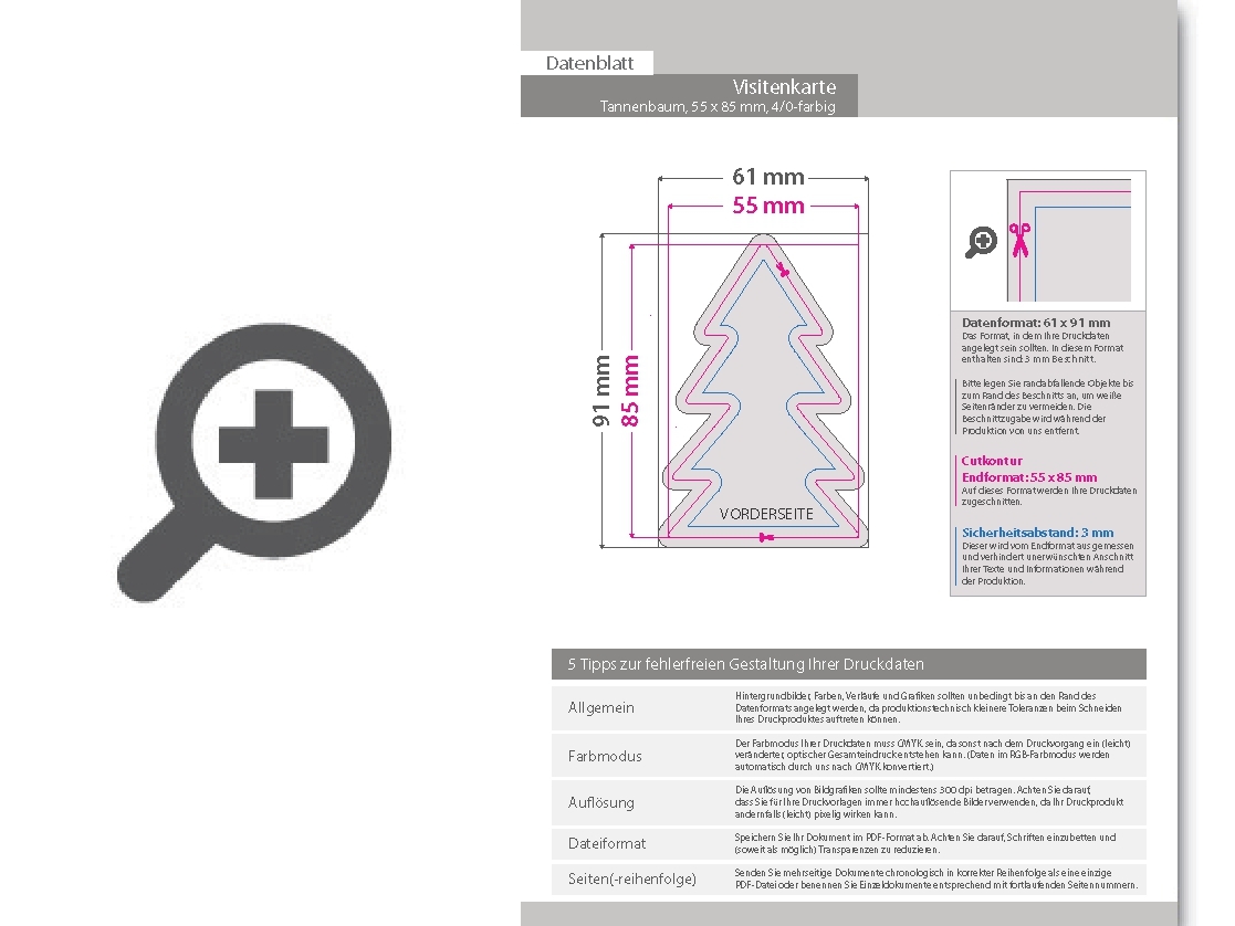 Product Bild visitenkarte_tannenbaum__55_x_85_mm__1-seitig__4_0-farbig_cmyk